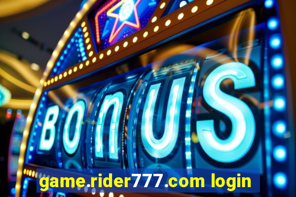 game.rider777.com login